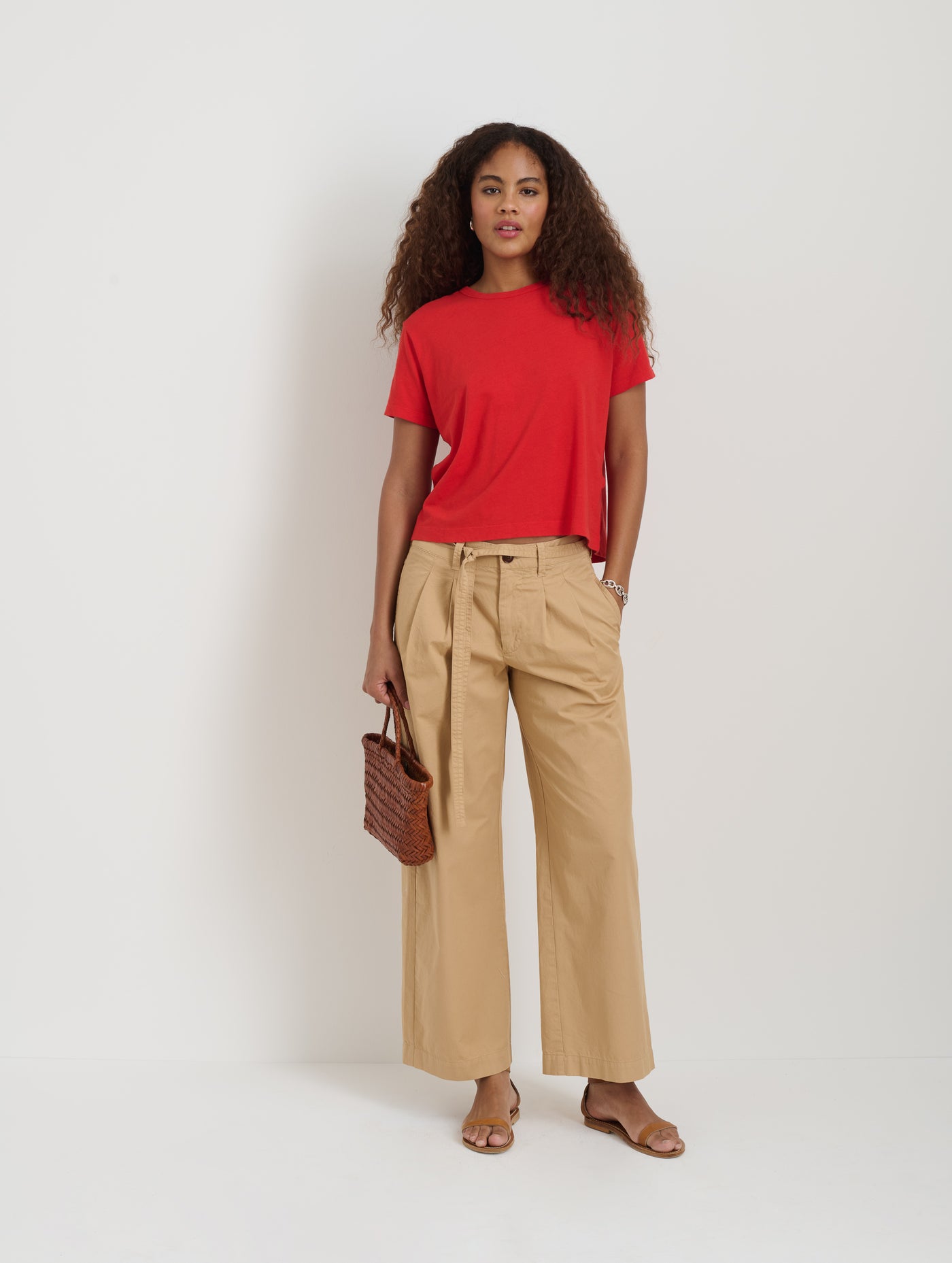 Garcon Tee In Linen Cotton