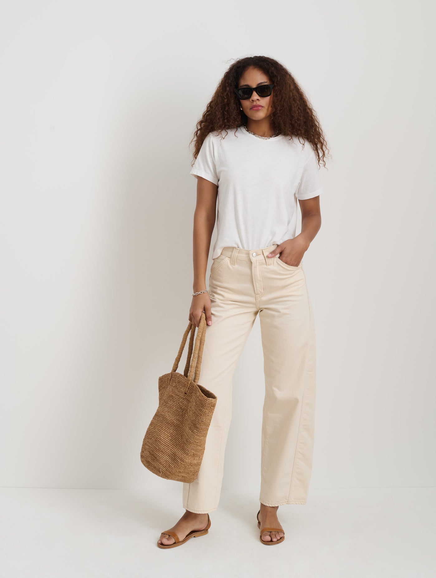 Garcon Tee In Linen Cotton
