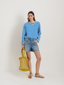 Stella Short in Denim