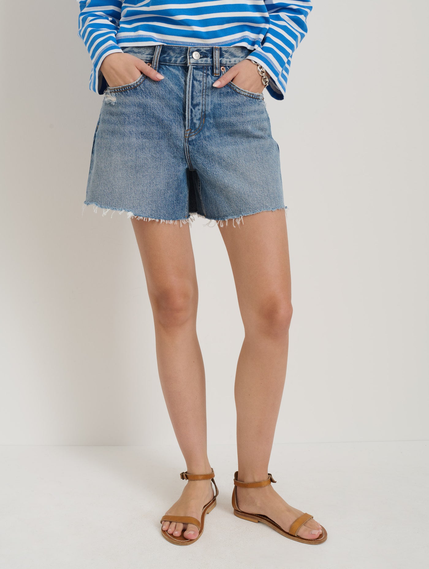 Stella Short in Denim