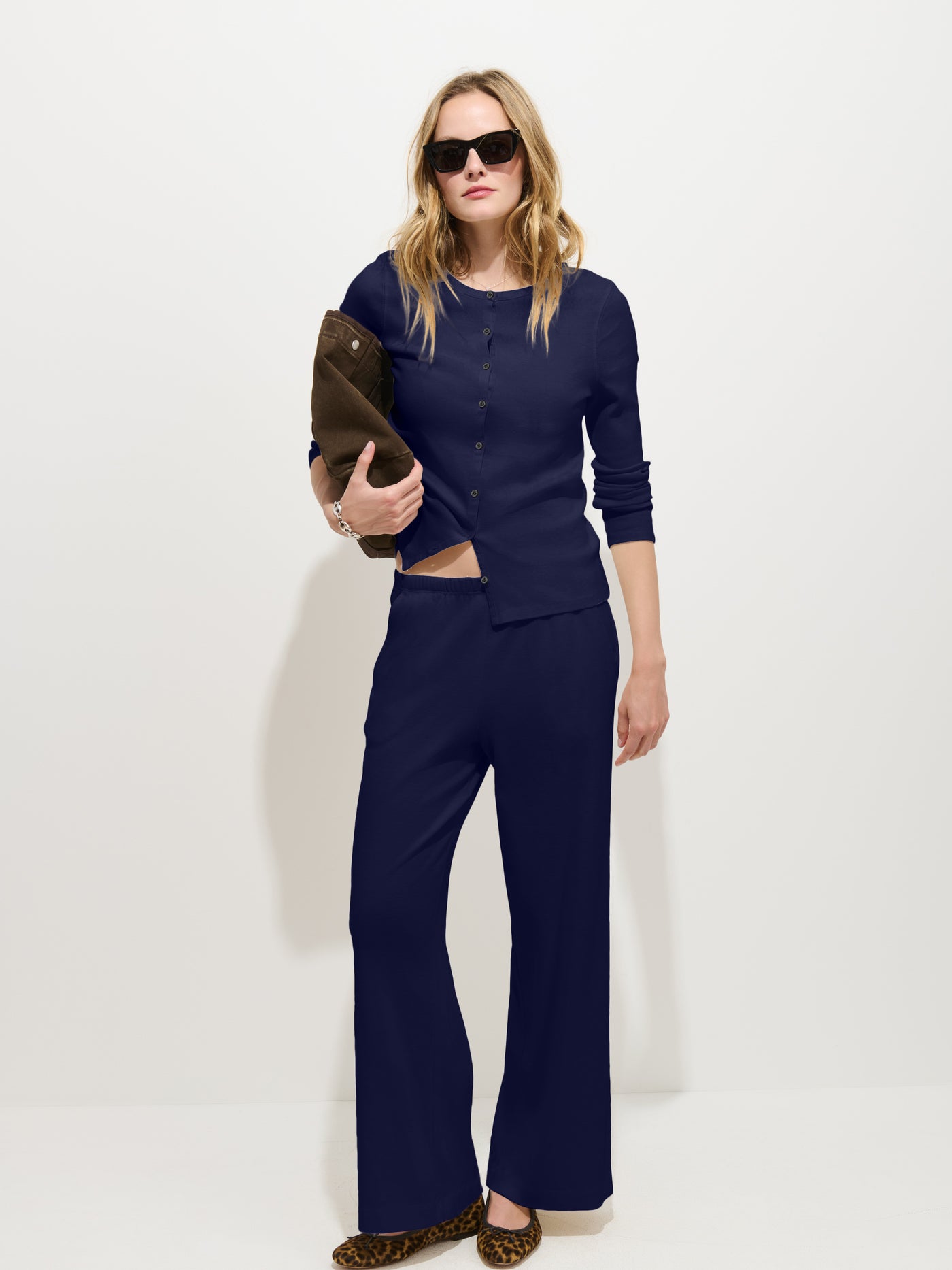 Scout Pull On Pant in Cotton Rib