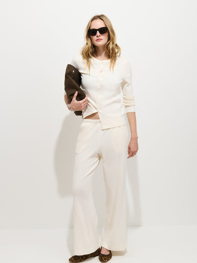Scout Pull On Pant in Cotton Rib