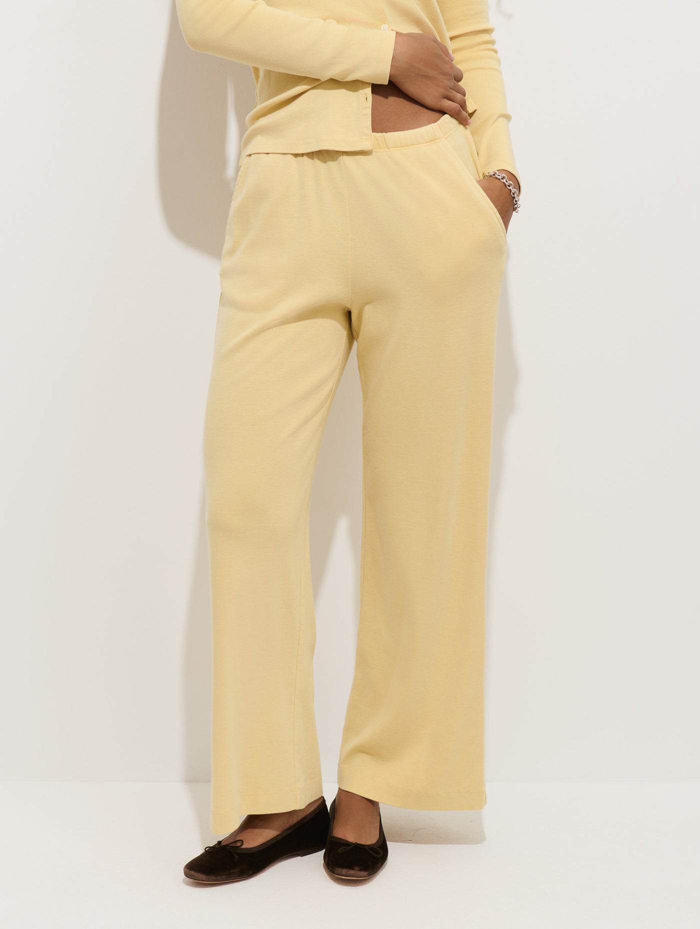 Scout Pull On Pant in Cotton Rib