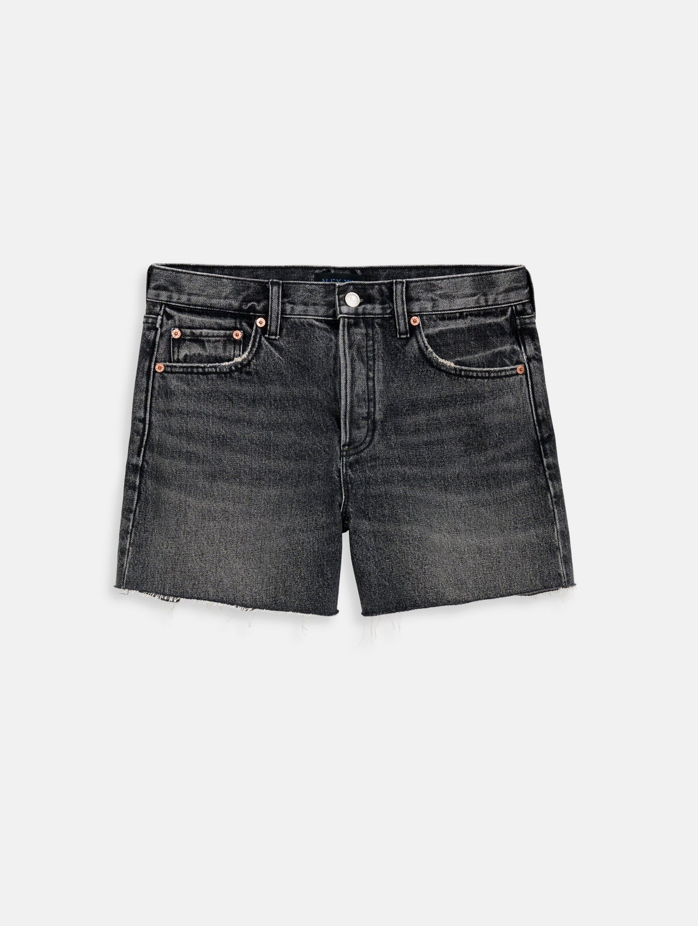 Stella Short in Black Denim