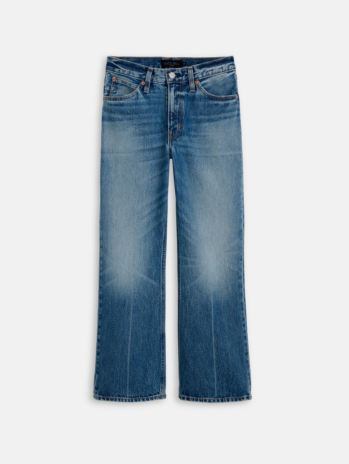 Bessette Mid Rise Boot Cut Cropped Jean