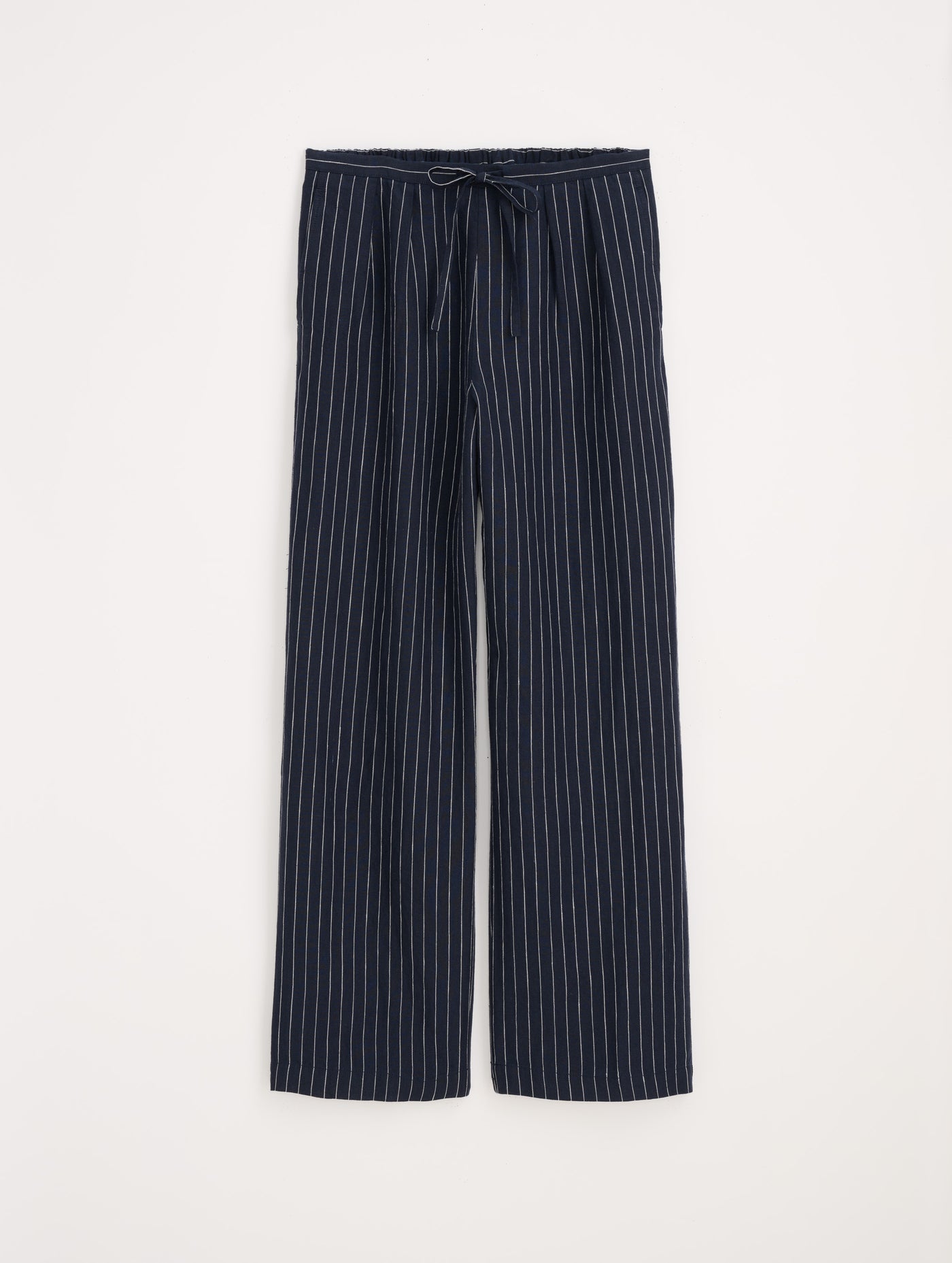 Hudson Pinstripe Pant In Linen