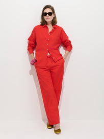 Jo Shirt In Cotton Poplin