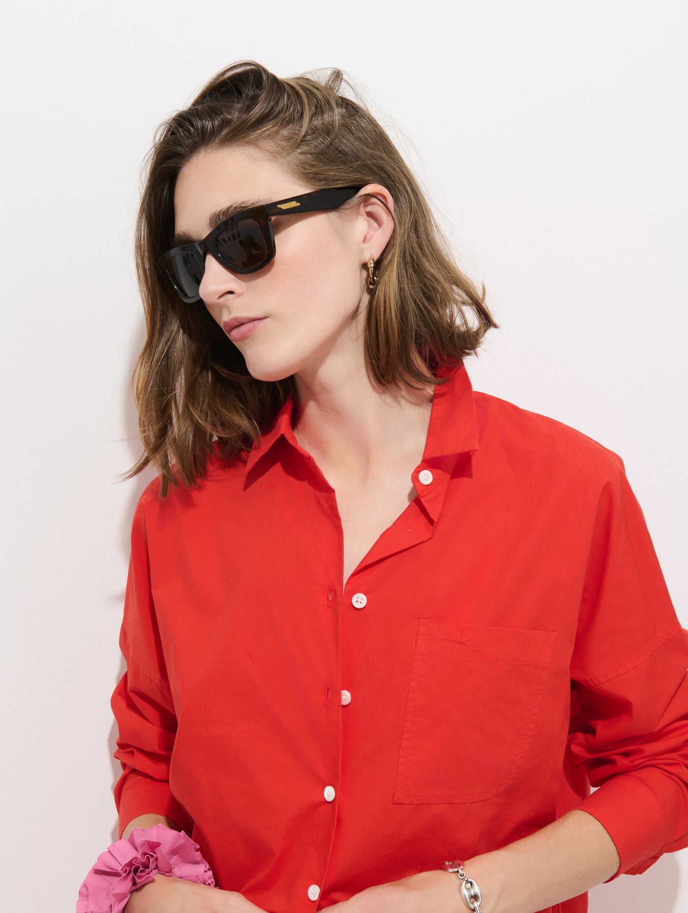 Jo Shirt In Cotton Poplin