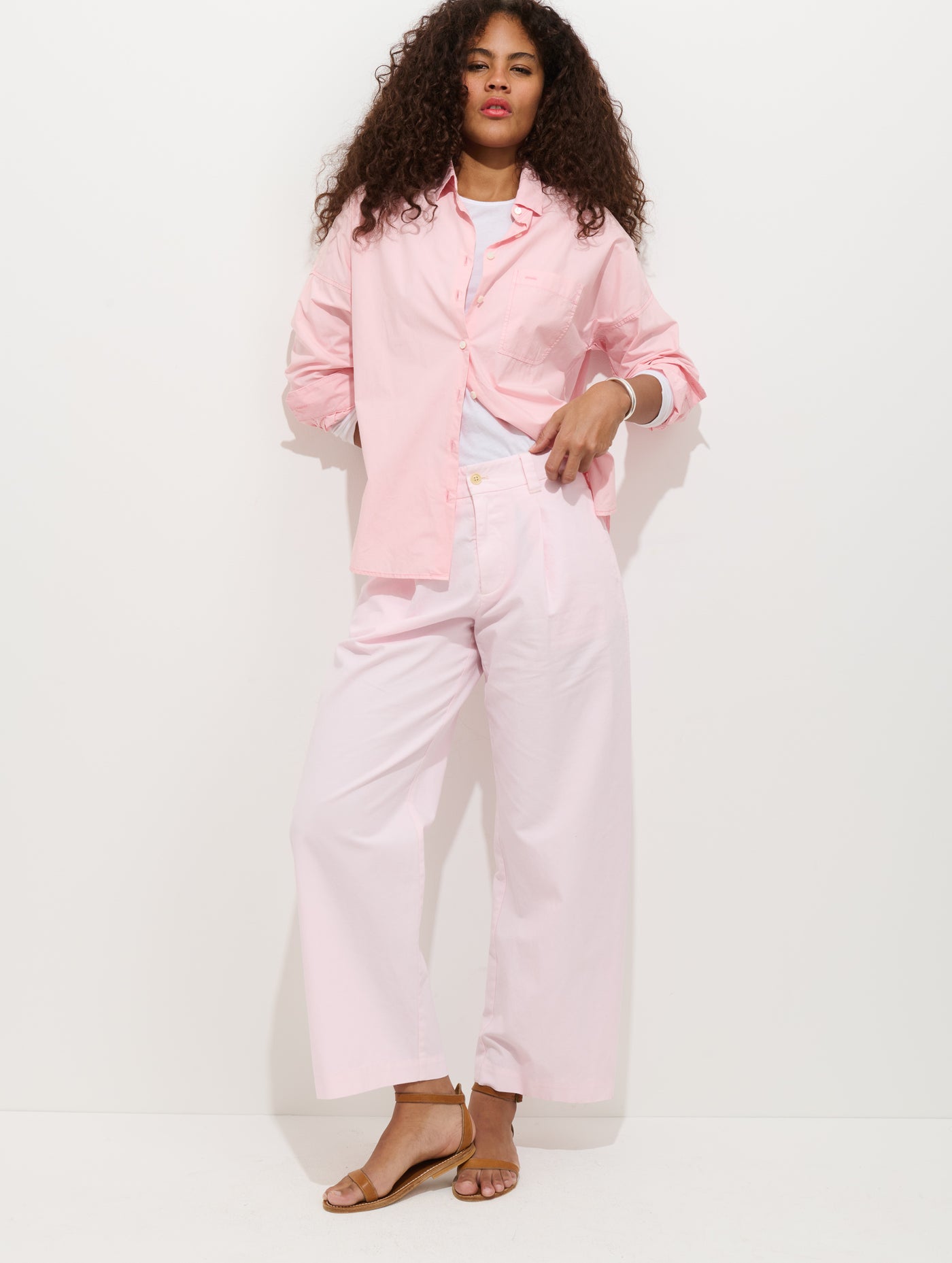 Jo Shirt In Cotton Poplin