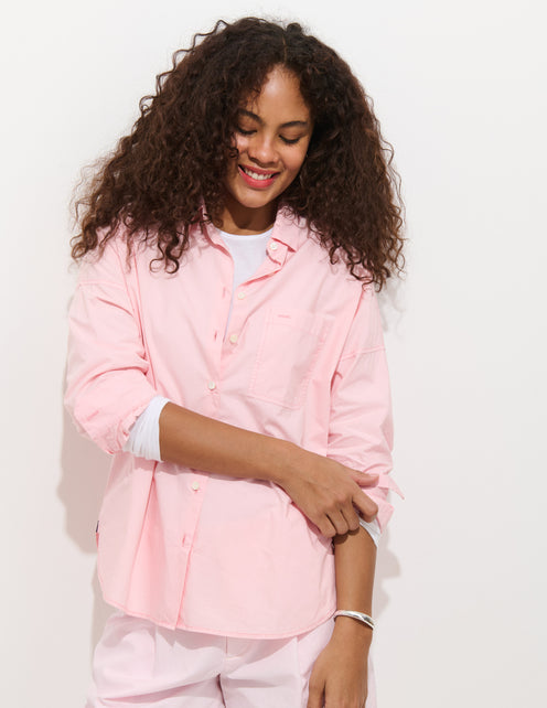 Jo Shirt In Cotton Poplin