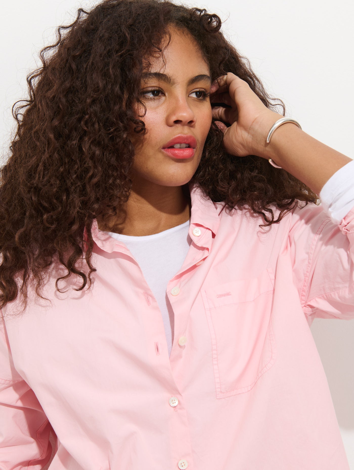 Jo Shirt In Cotton Poplin