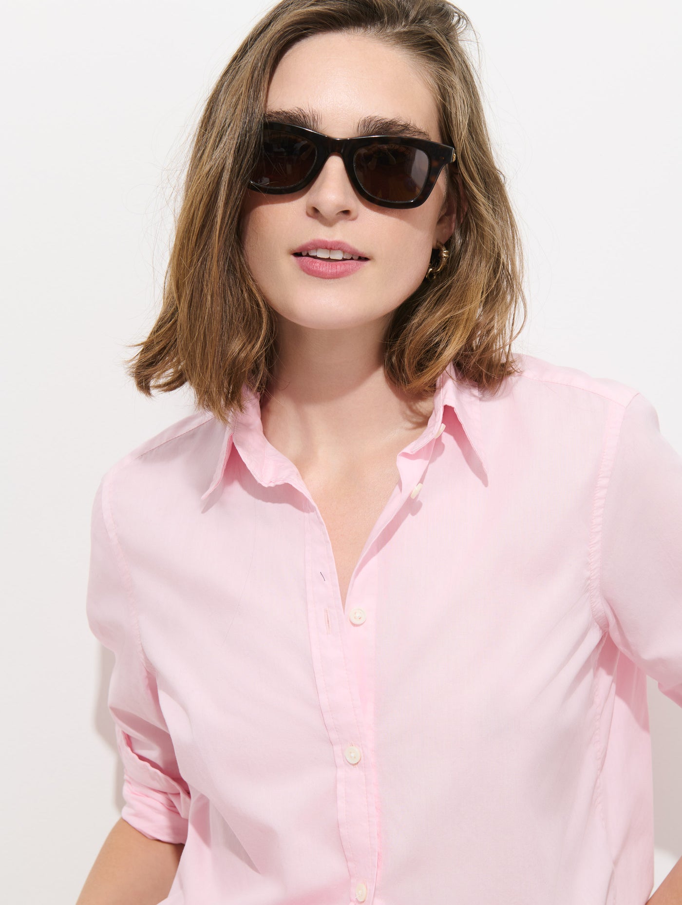 Jo Shirt In Cotton Poplin