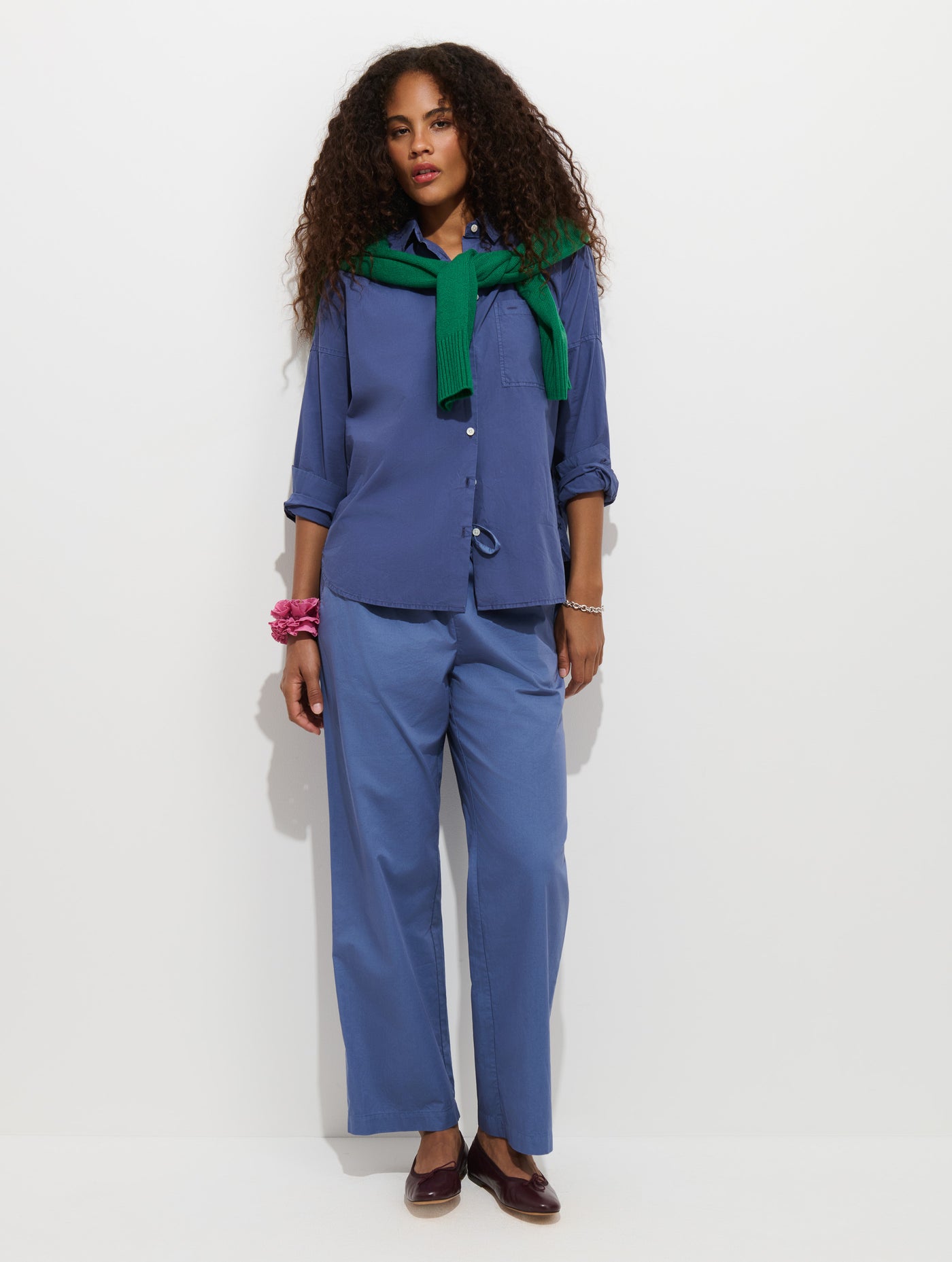 Jo Shirt In Cotton Poplin