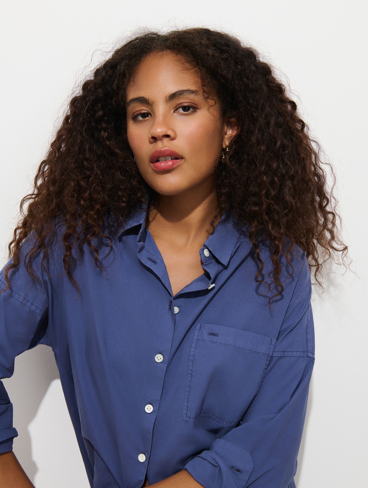 Jo Shirt In Cotton Poplin