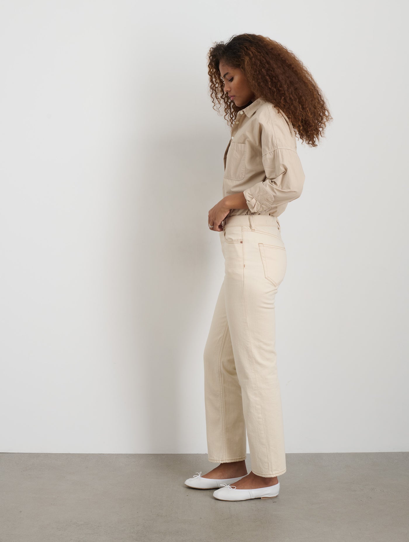 Jo Shirt In Cotton Poplin
