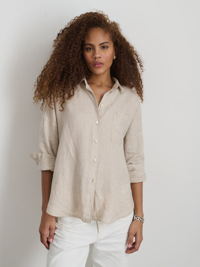 Jo Shirt In Flax