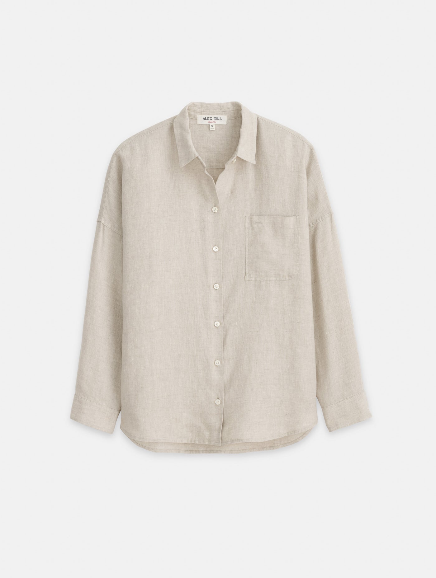 Jo Shirt In Flax Linen