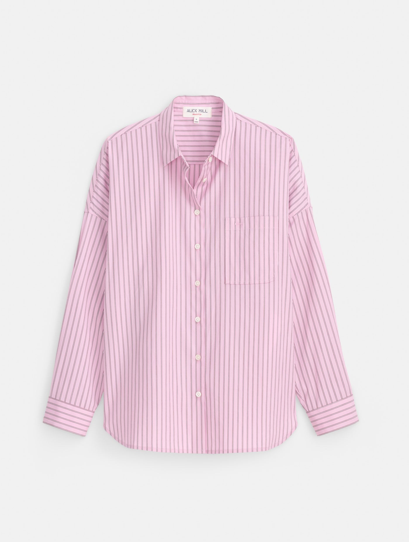 Jo Shirt In Stripe Cotton Poplin