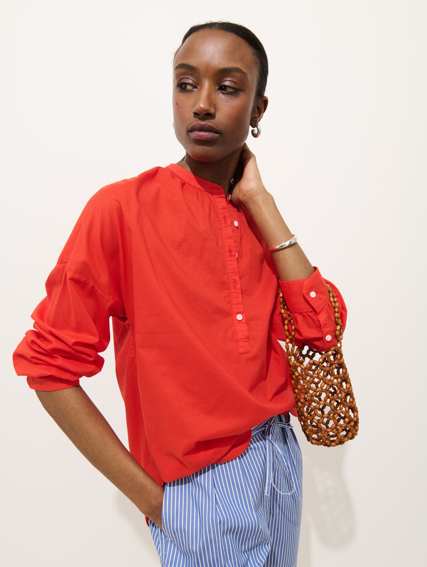 Nina Popover in Cotton Voile
