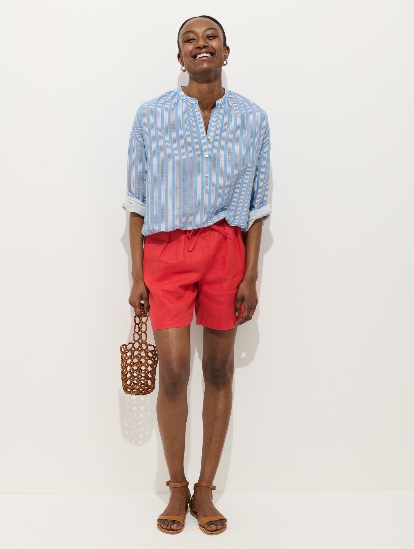 Hudson Short In Linen