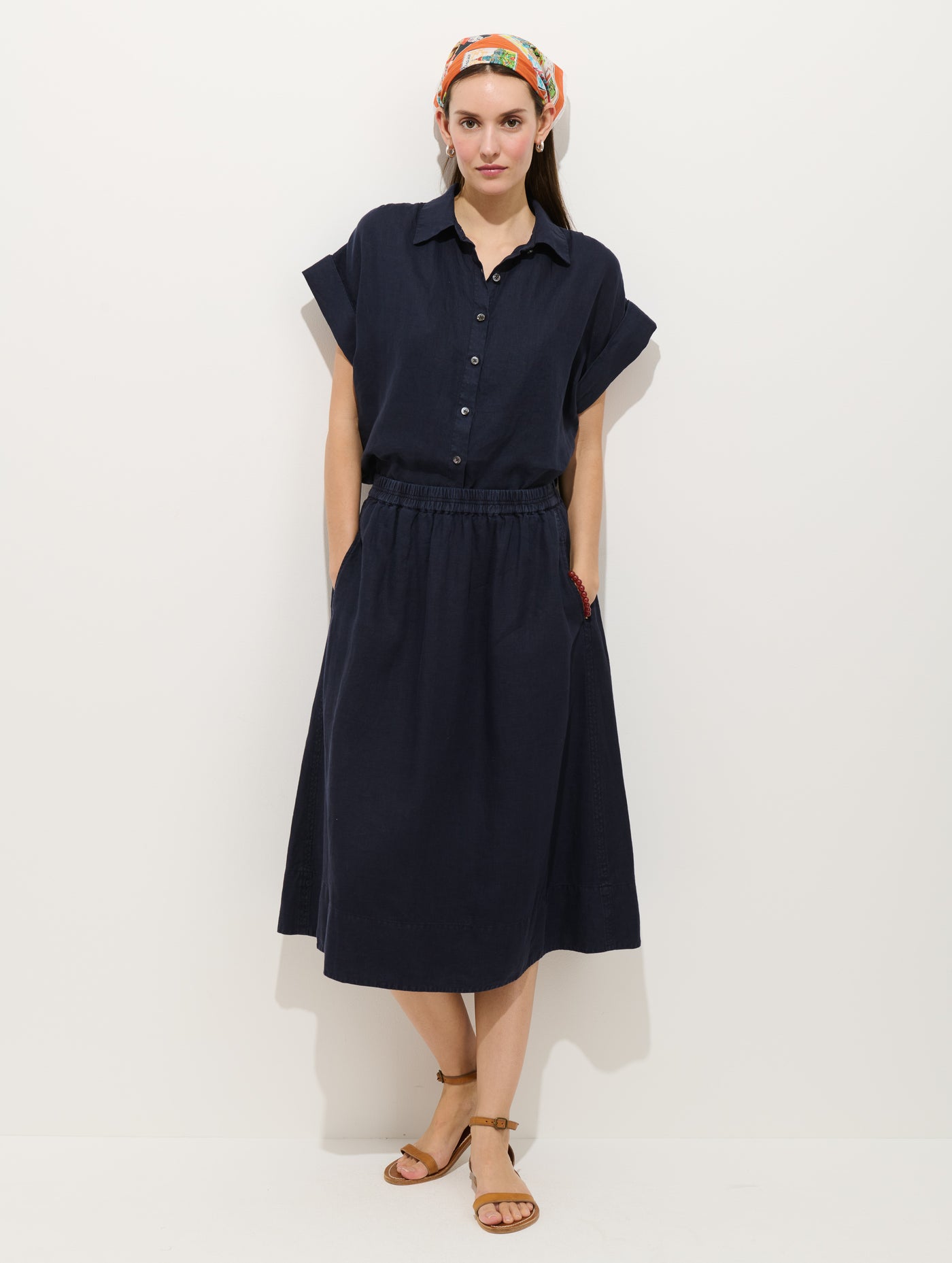 Maddie Blouse In Linen
