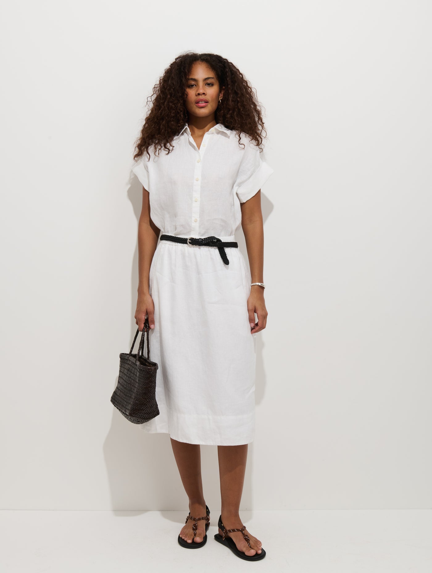 Maddie Blouse In Linen