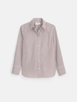 Gracie Striped Shirt in Poplin