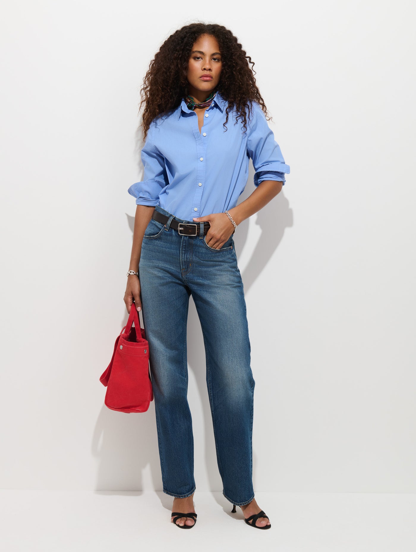 Gracie Shirt in Poplin