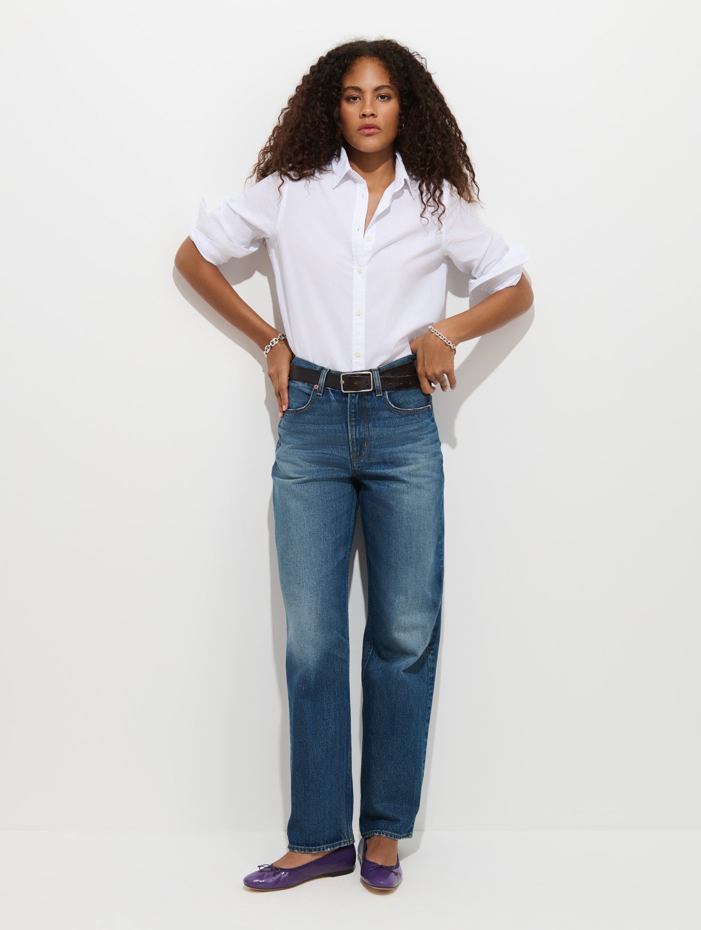 Gracie Shirt in Poplin