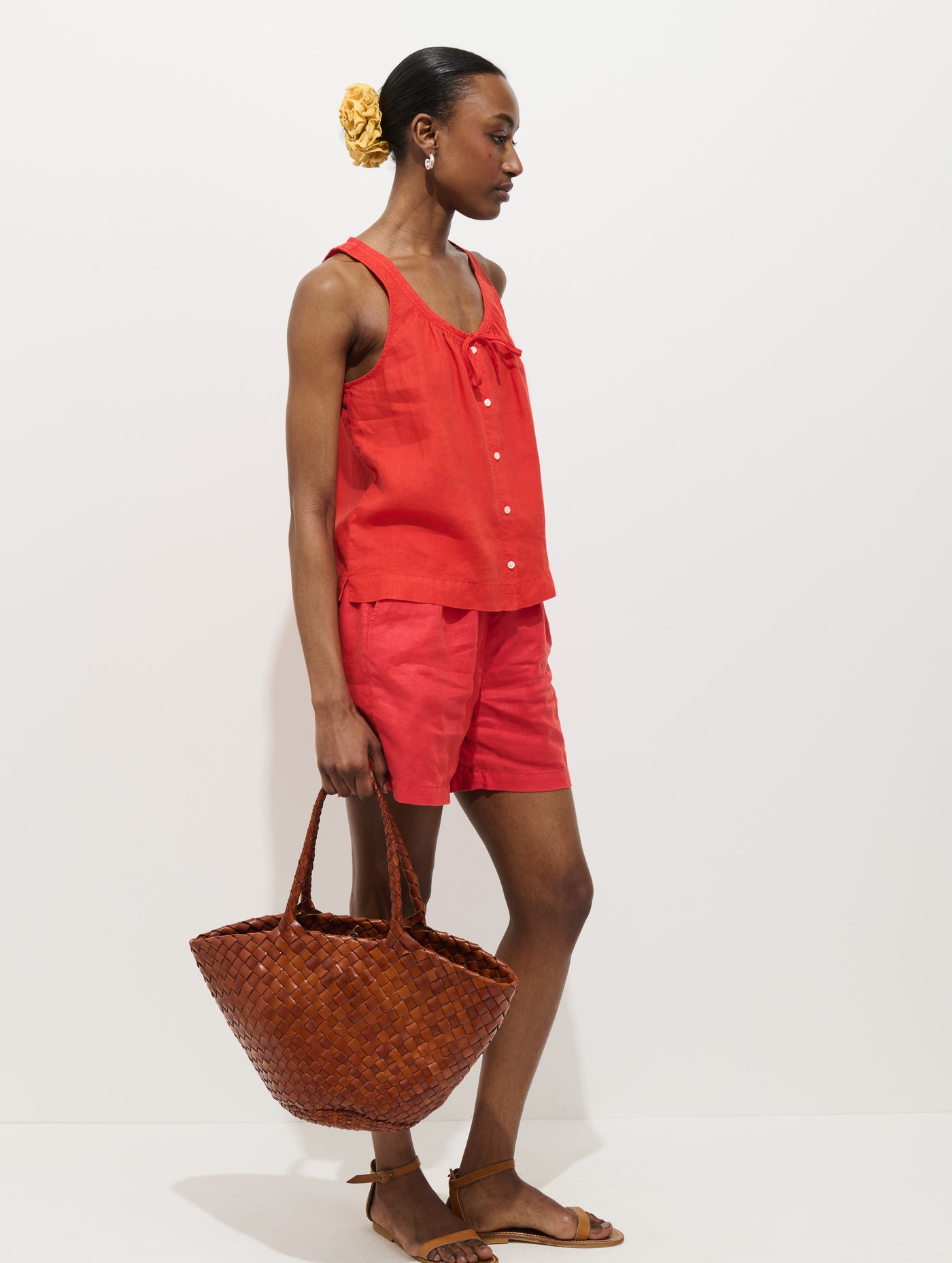 Sydney Top In Linen