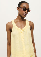 Sydney Top In Linen
