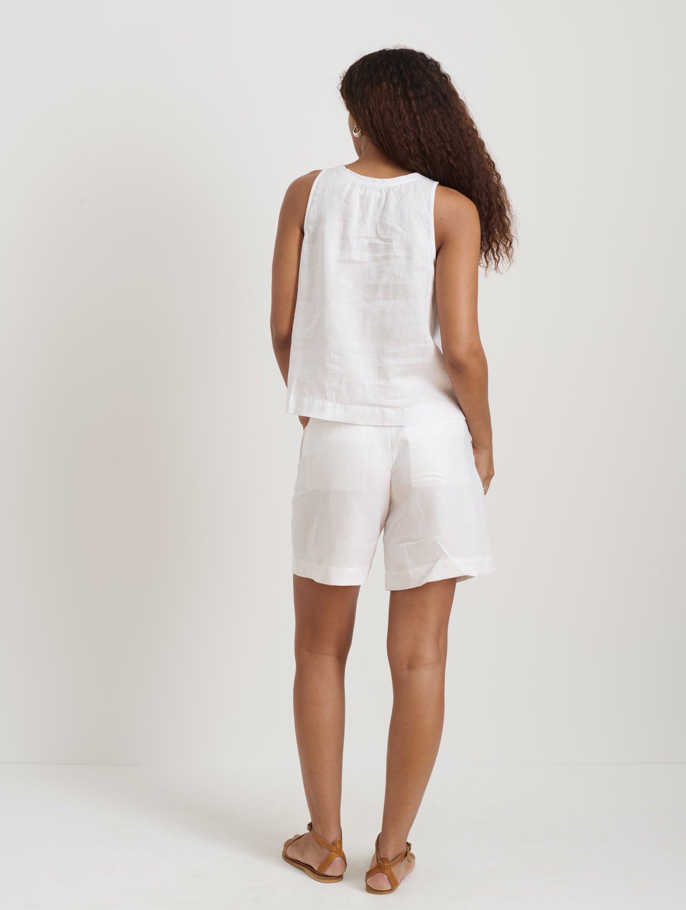 Sydney Top In Linen