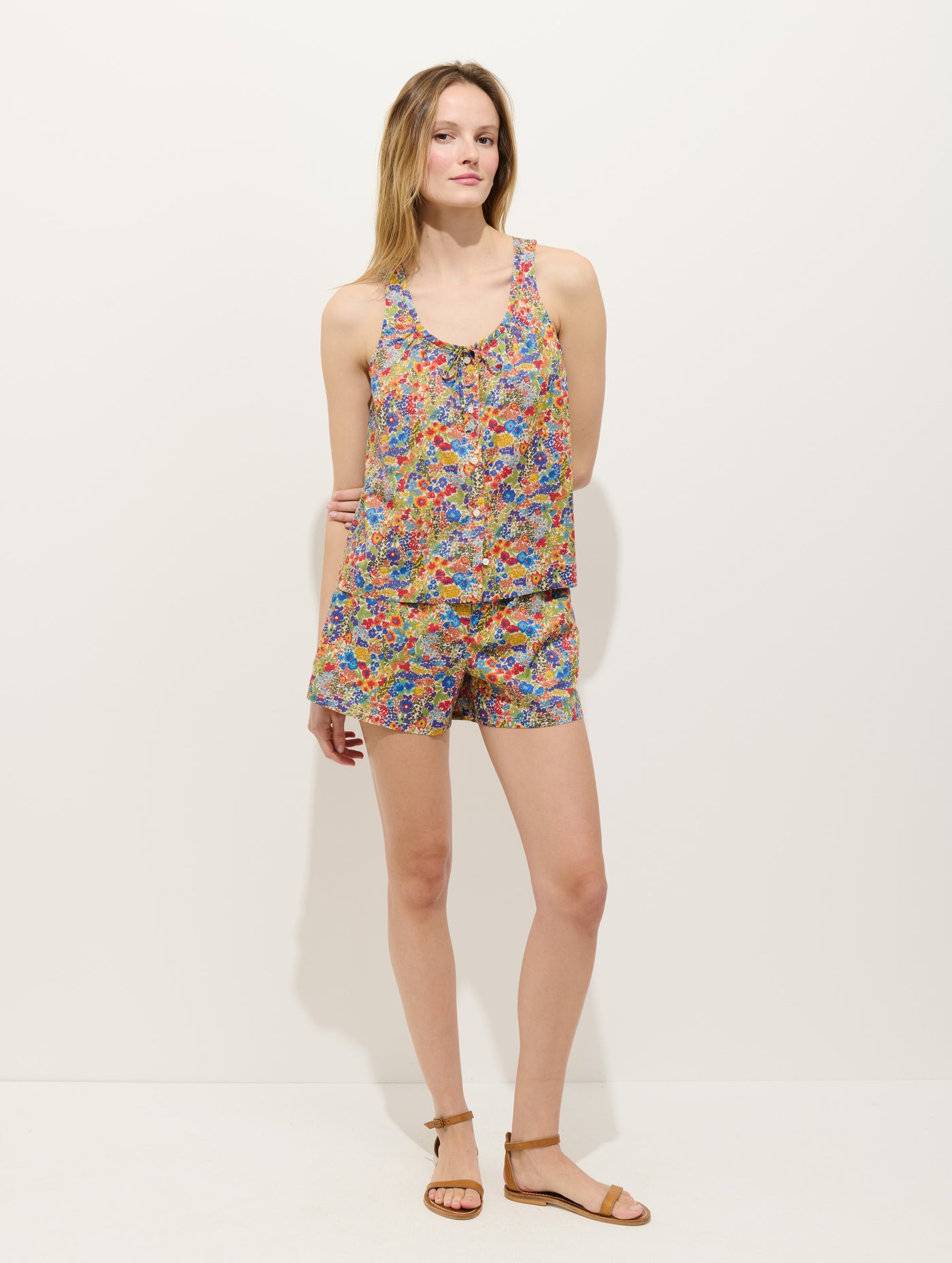 Sydney Floral Top In Liberty Fabric
