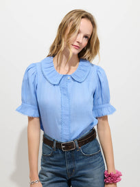 Lucia Top in Ramie