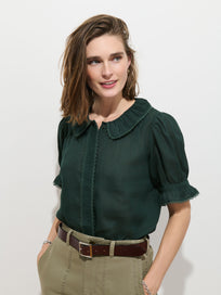 Lucia Top in Ramie