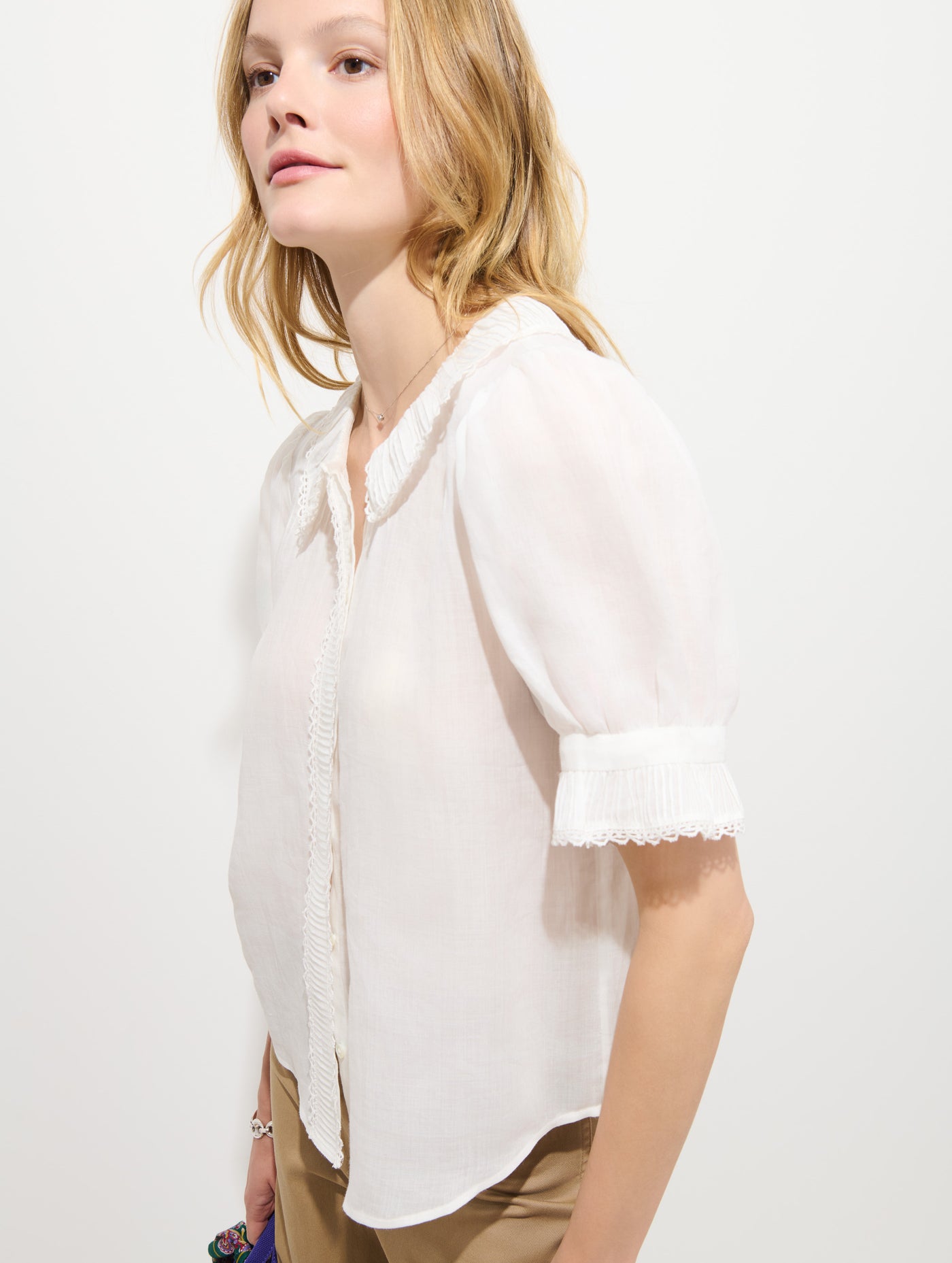 Lucia Top in Ramie