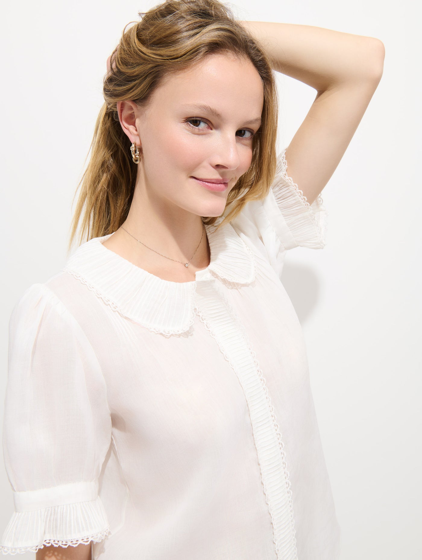 Lucia Top in Ramie