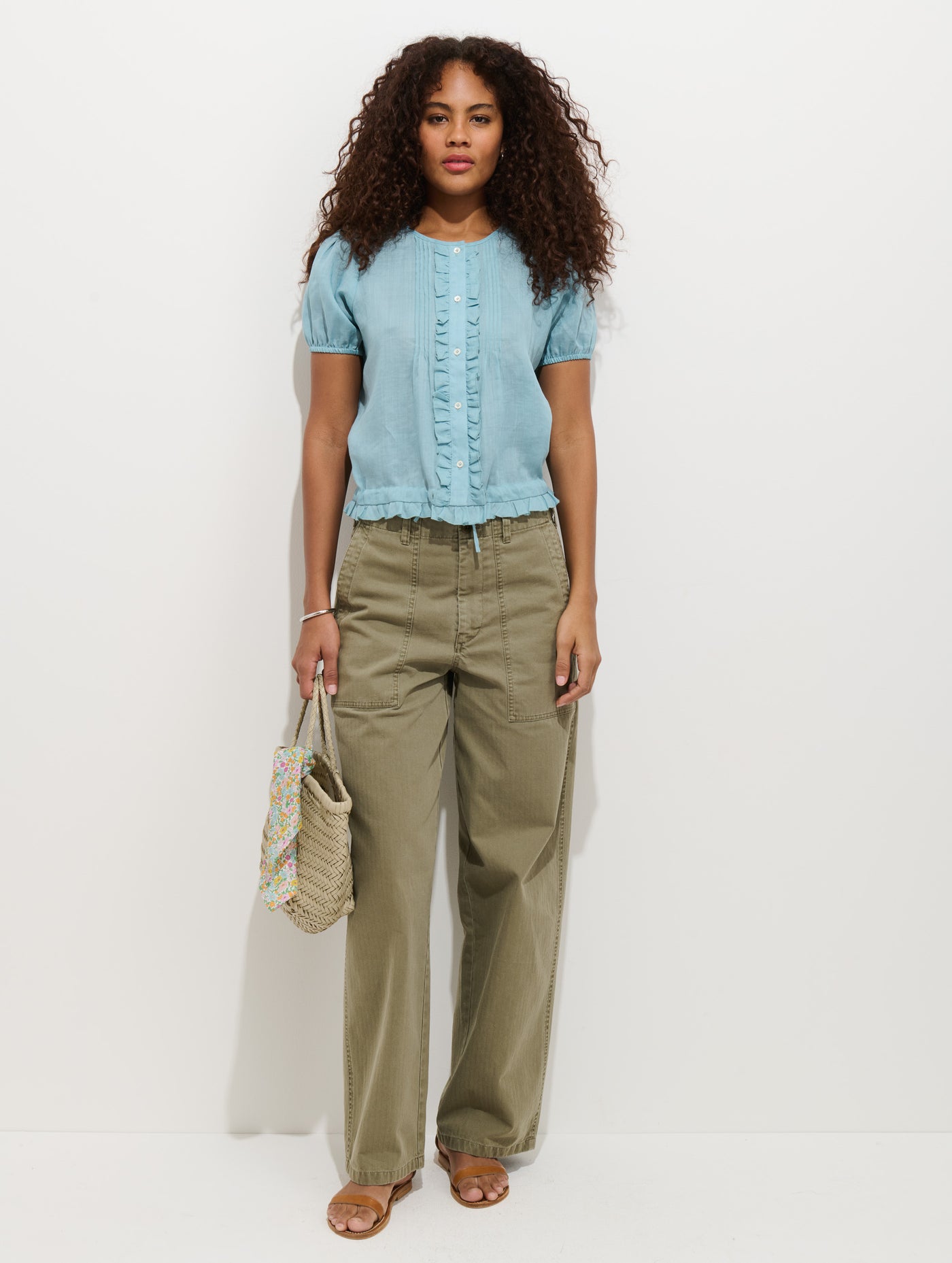 Brittany Top In Ramie