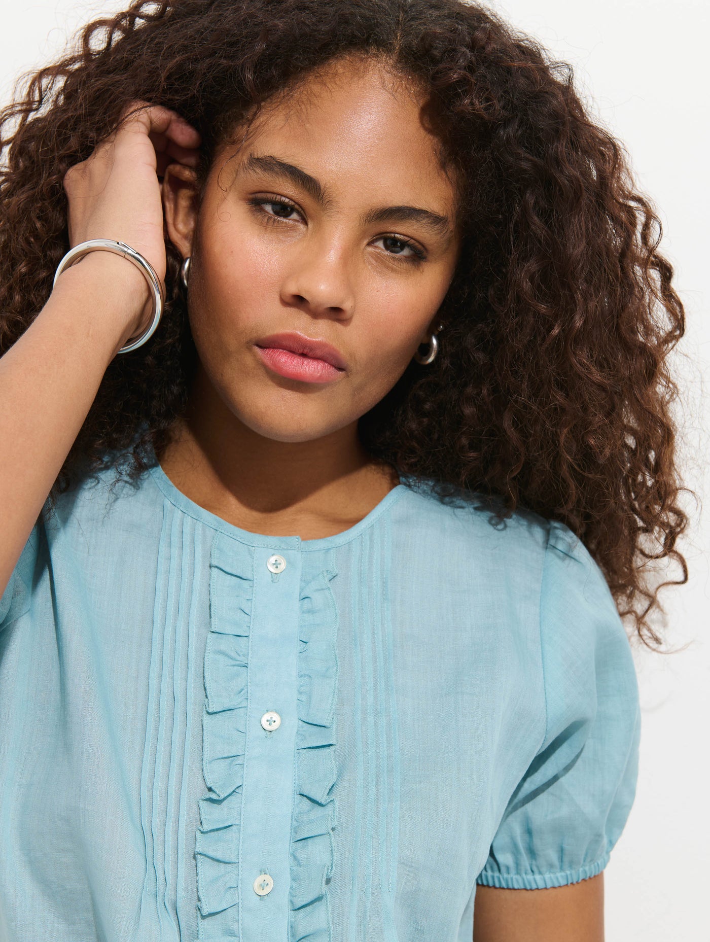 Brittany Top In Ramie