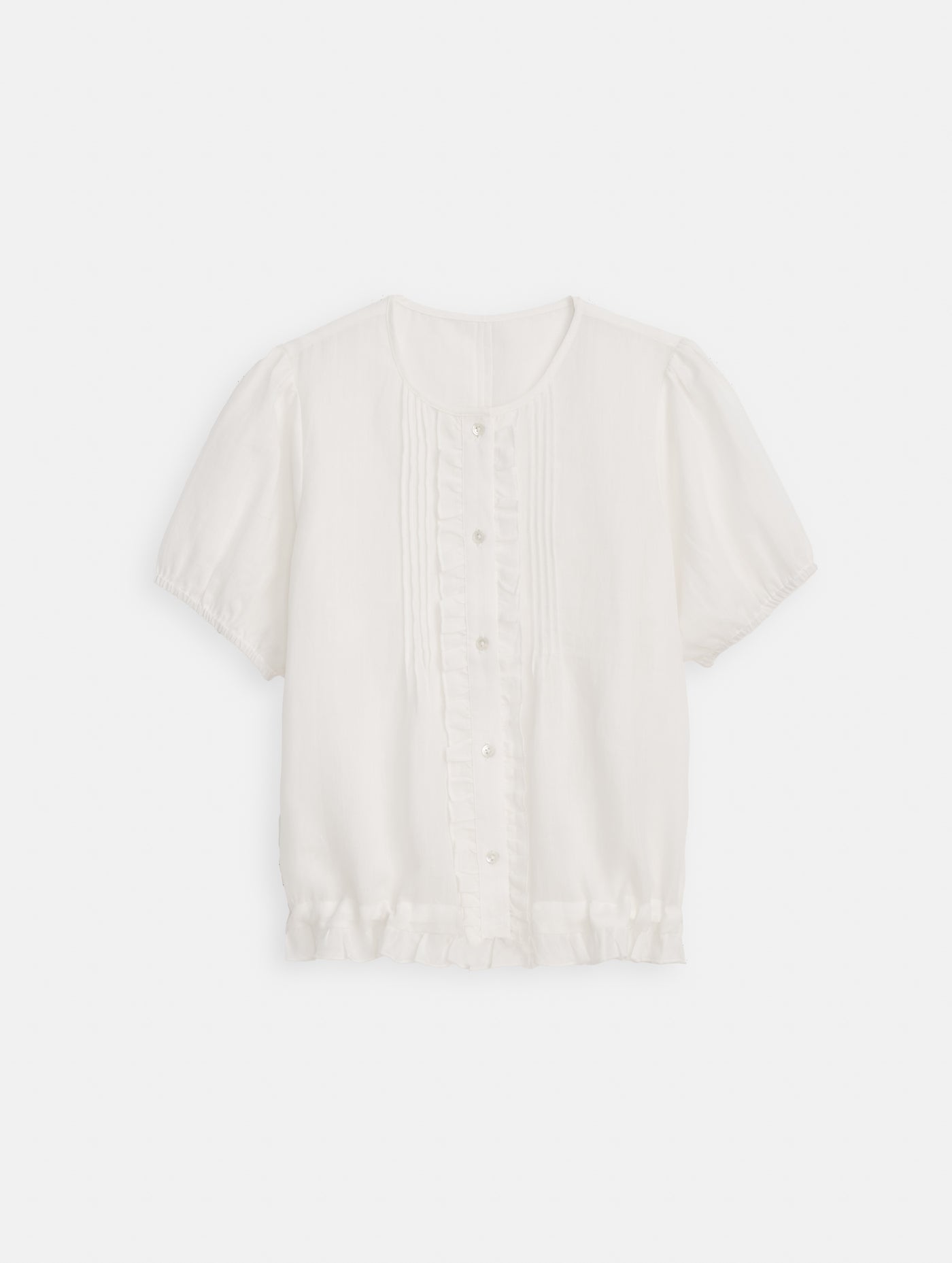 Brittany Top In Ramie