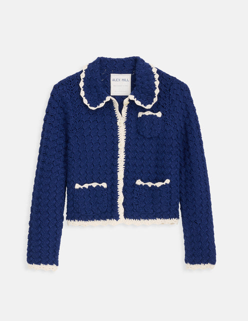 Molly Hand-Crochet Cardigan
