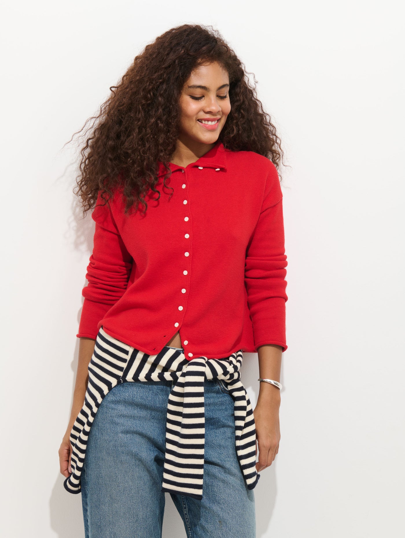 Taylor Cardigan in Cotton Cashmere