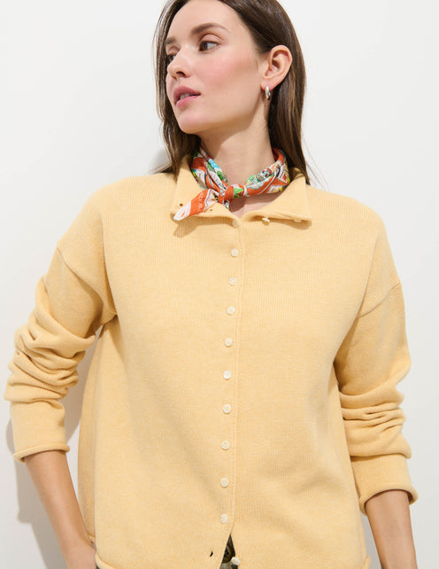 Taylor Cardigan In Cotton Cashmere
