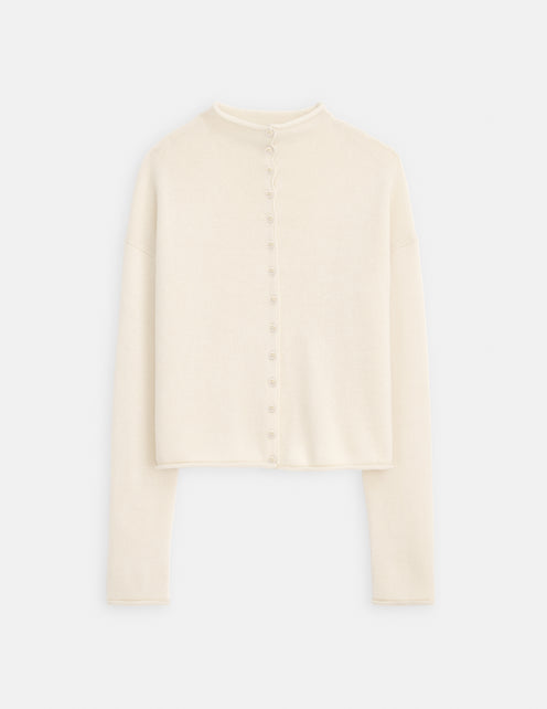 Taylor Cardigan in Washed Cashmere
