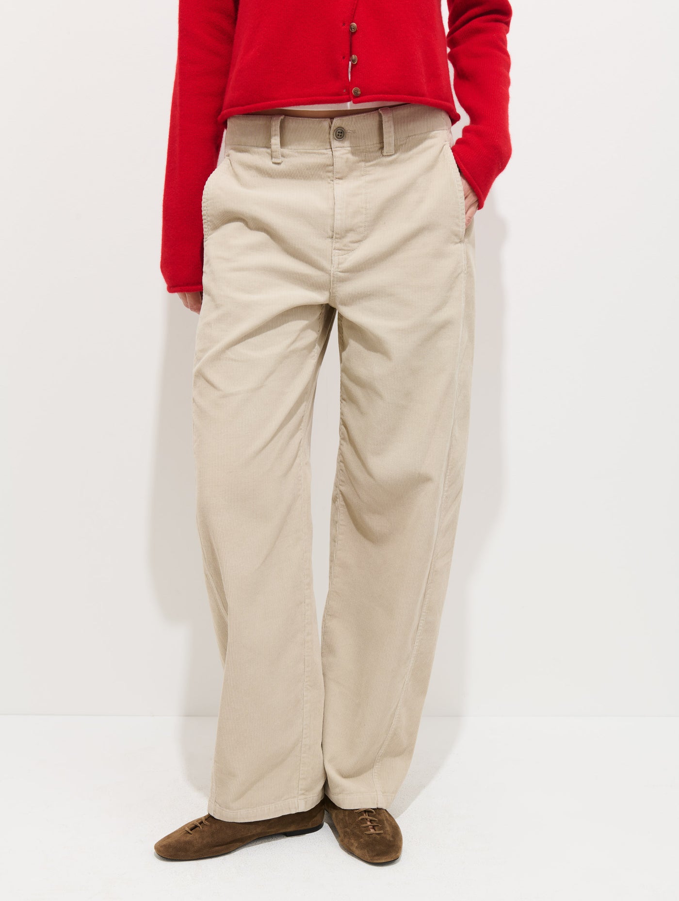 9th Street Pant In Fine Wale Cord