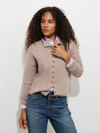 Taylor Cardigan in Washed Cashmere