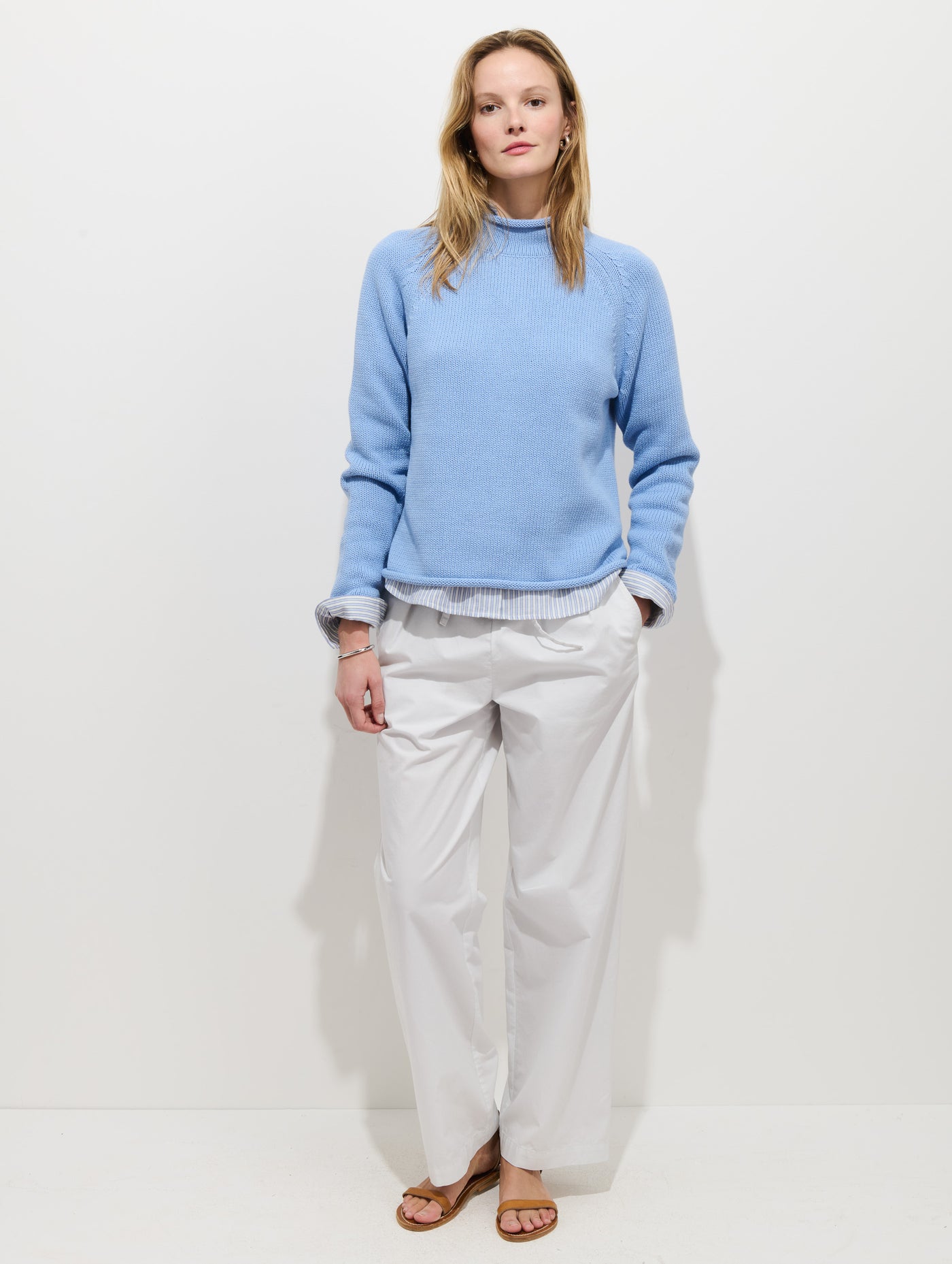Eastport Rollneck In Cotton