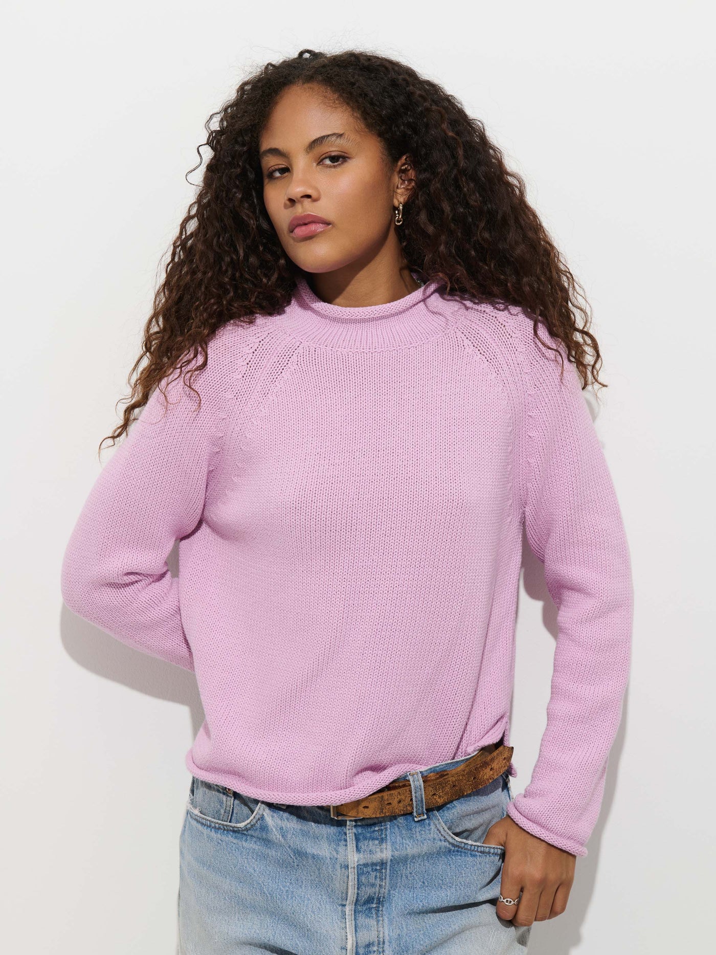 Eastport Rollneck in Cotton