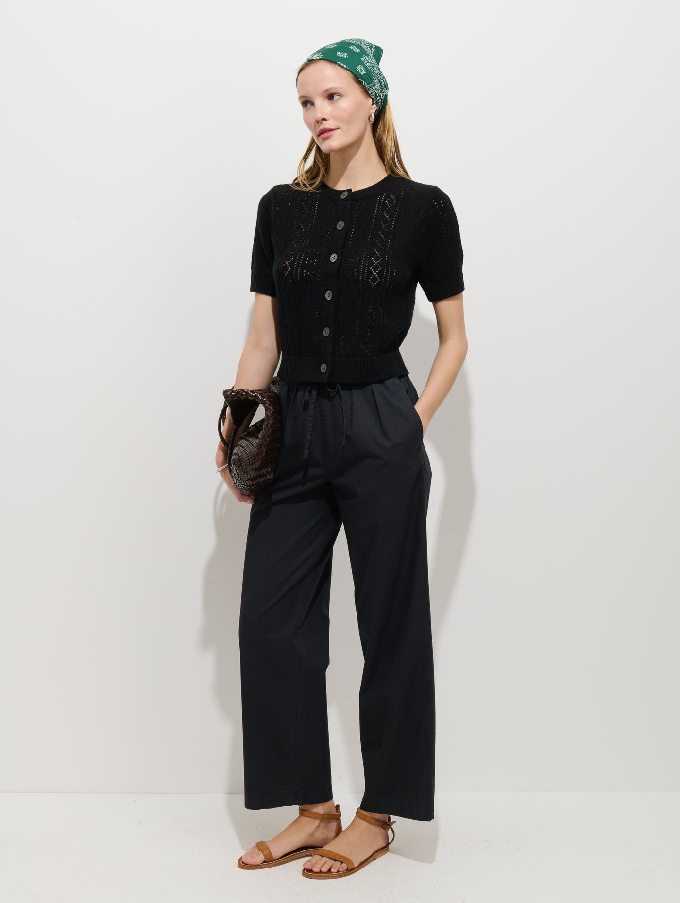 Hudson Pant In Cotton Twill