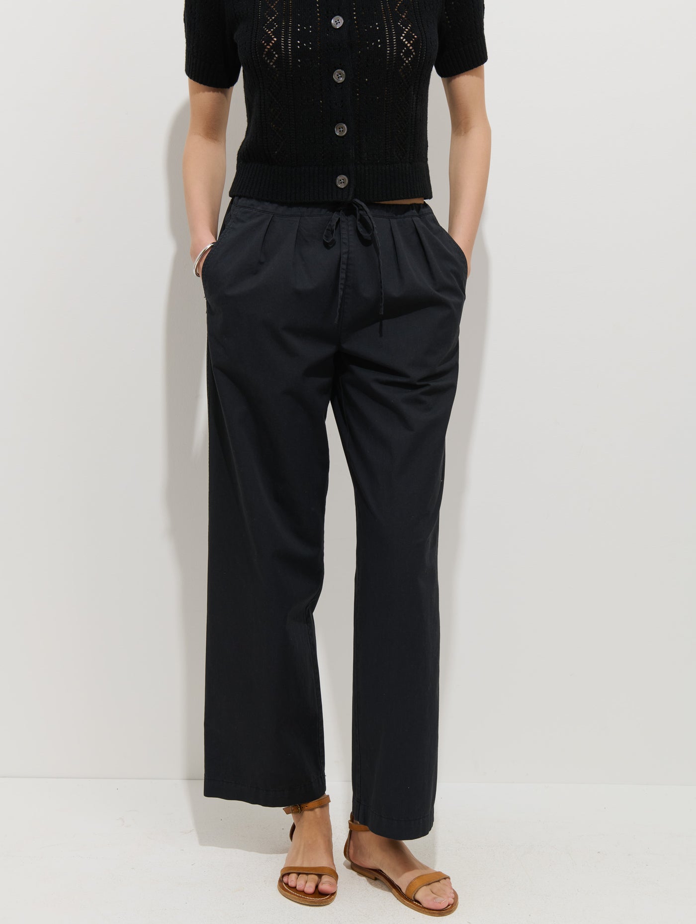 Hudson Pant In Cotton Twill